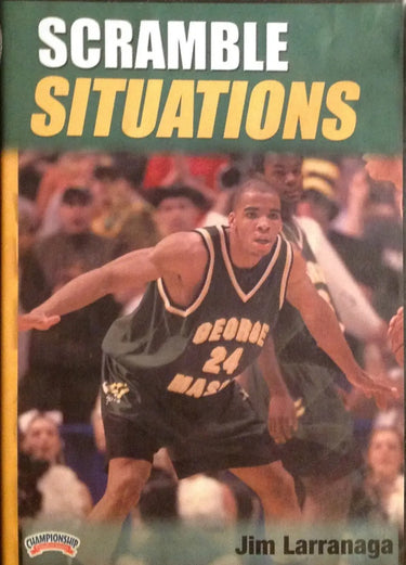 Scramble Situations by Jim Larranaga Instructional Basketball Coaching Video